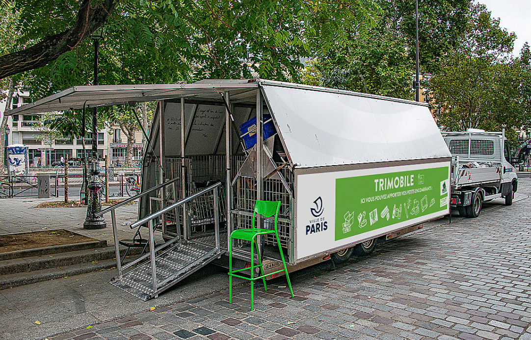 Avec le Trimobile, déposez vos petits encombrants 1